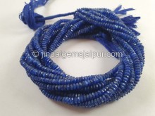 Kyanite Micro Cut Tyre Beads -- KNT39