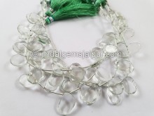 Green Amethyst Flat Table Cut Beads