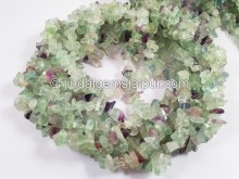 Fluorite Smooth Chips Beads -- FLRT6