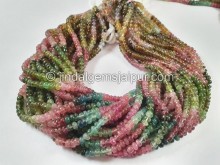 Tourmaline Smooth Roundelle Big Beads