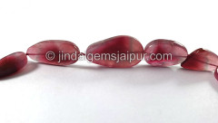 Pink Watermelon Tourmaline Smooth Slices Pink Watermelon Tourmaline Smooth Slices
