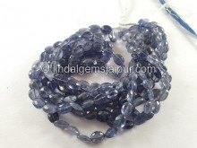 Iolite Shaded Faceted Oval Beads -- IOLA40