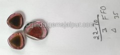 Watermelon Tourmaline Smooth Slices