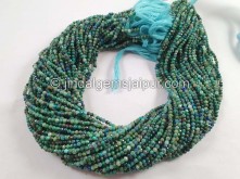 Chrysocolla Micro Cut Beads