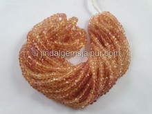 Imperial Topaz Faceted Roundelle Beads -- IMTP20