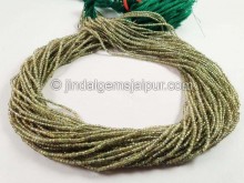 Green Sapphire Micro Cut Beads