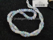 Super White Ethiopian Faceted Roundelle Beads Super White Ethiopian Faceted Roundelle Beads