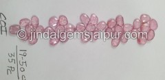 Pink Spinel Rose Cut Slices -- DEPNSP6