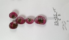 Watermelon Tourmaline Smooth Slices -- DETUR189 Watermelon Tourmaline Smooth Slices -- DETUR189