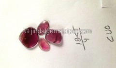 Watermelon Tourmaline Smooth Slices