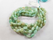 Blue Opal Peruvian Shaded Faceted Oval Beads