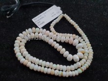 White Ethiopian Faceted Roundelle Beads -- ETOPA117 White Ethiopian Faceted Roundelle Beads -- ETOPA117