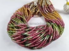 Tourmaline Cut Cube Beads -- TURA501