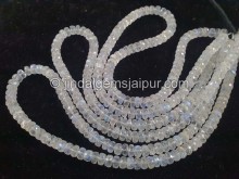 Rainbow Moonstone Big Faceted Roundelle Beads -- WHRA67