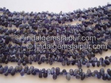 Iolite Plain Drops Shape Beads