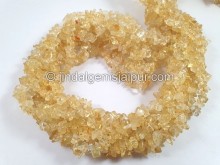 Citrine Uncut Chips Beads