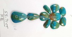 Blue Opalina Rose Cut Slices -- DEANBLOP32
