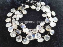 Rainbow Moonstone Big Size Faceted Heart Beads -- WHRA55