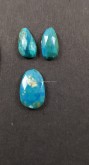 Andean Blue Opal Rose Cut Slices