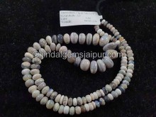 Australian Opal Smooth Roundelle Beads -- ASOPL20