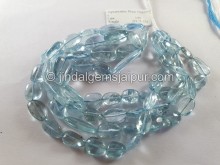 Aquamarine Plain Nuggets Beads -- AQMA222