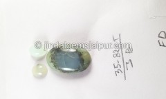 Peru Blue Opal Smooth Cabochons