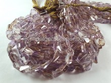 Ametrine Faceted Big Nugget Beads