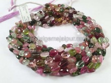 Tourmaline Faceted Oval Beads -- TURA545 Tourmaline Faceted Oval Beads -- TURA545