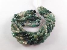 Blue Tourmaline Shaded Smooth Oval Beads -- TOURBG129 Blue Tourmaline Shaded Smooth Oval Beads -- TOURBG129