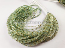 Emerald Cut Pipe Shape Beads