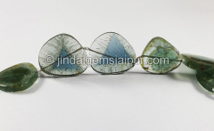 Watermelon Tourmaline Slices Shape Beads Watermelon Tourmaline Slices Shape Beads
