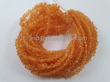 Mandarin Garnet Faceted Drop Beads -- FSP59 Mandarin Garnet Faceted Drop Beads -- FSP59