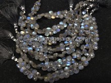 Labradorite Far Faceted Heart Beads