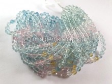 Multi Aquamarine Smooth Balls Beads -- AQMA233 Multi Aquamarine Smooth Balls Beads -- AQMA233
