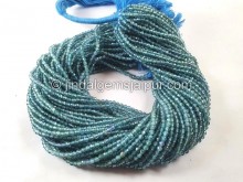 Blue Tourmaline Micro Cut Beads -- TOURBG127
