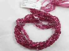 Rubellite Smooth Oval Beads -- RBLT67
