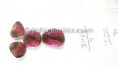 Watermelon Tourmaline Smooth Slices -- DETUR196 Watermelon Tourmaline Smooth Slices -- DETUR196