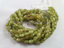 Sphene Faceted Oval Beads -- SPN5