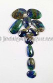 Azurite Malachite Rose Cut  -- DEAZMT18