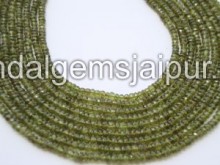 Idocrase Faceted Roundelle Shape Beads