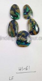 Azurite Malachite Rose Cut  -- DEAZMT21
