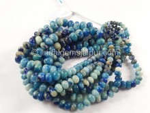 Afghanite Smooth Roundelle Beads -- AFGH7