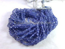 Tanzanite Smooth Oval Shape Beads