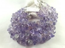 Yttrium Purple Fluorite Faceted Trillion Beads -- FLRT44 Yttrium Purple Fluorite Faceted Trillion Beads -- FLRT44