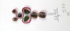 Watermelon Tourmaline Smooth Slices -- DETUR202