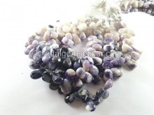 Tiffany Opal Stone Smooth Pear Beads