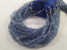 Blue Kyanite Faceted Nugget Beads -- KNT37