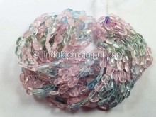 Multi Aquamarine Faceted Nugget Beads -- AQMA209 Multi Aquamarine Faceted Nugget Beads -- AQMA209