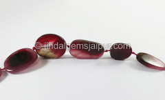 Pink Watermelon Tourmaline Smooth Slices Pink Watermelon Tourmaline Smooth Slices