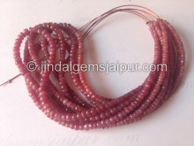 Ruby Faceted Roundelle